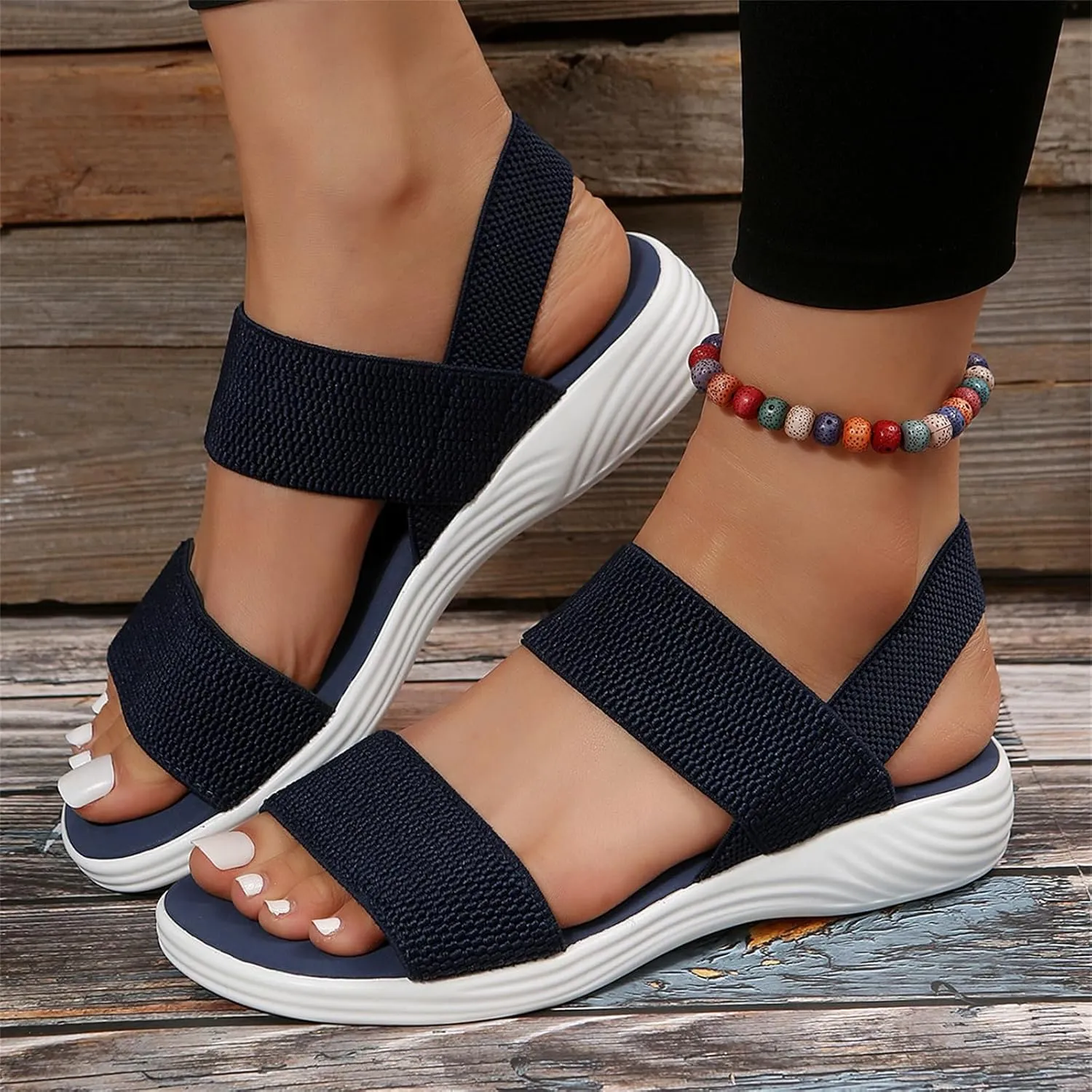 Arch Support Sandals Women's Dressy Fashion Orthotic Slides Ladies Comfy Slip On Summer Comfortable Orthopedic Slippers 2024