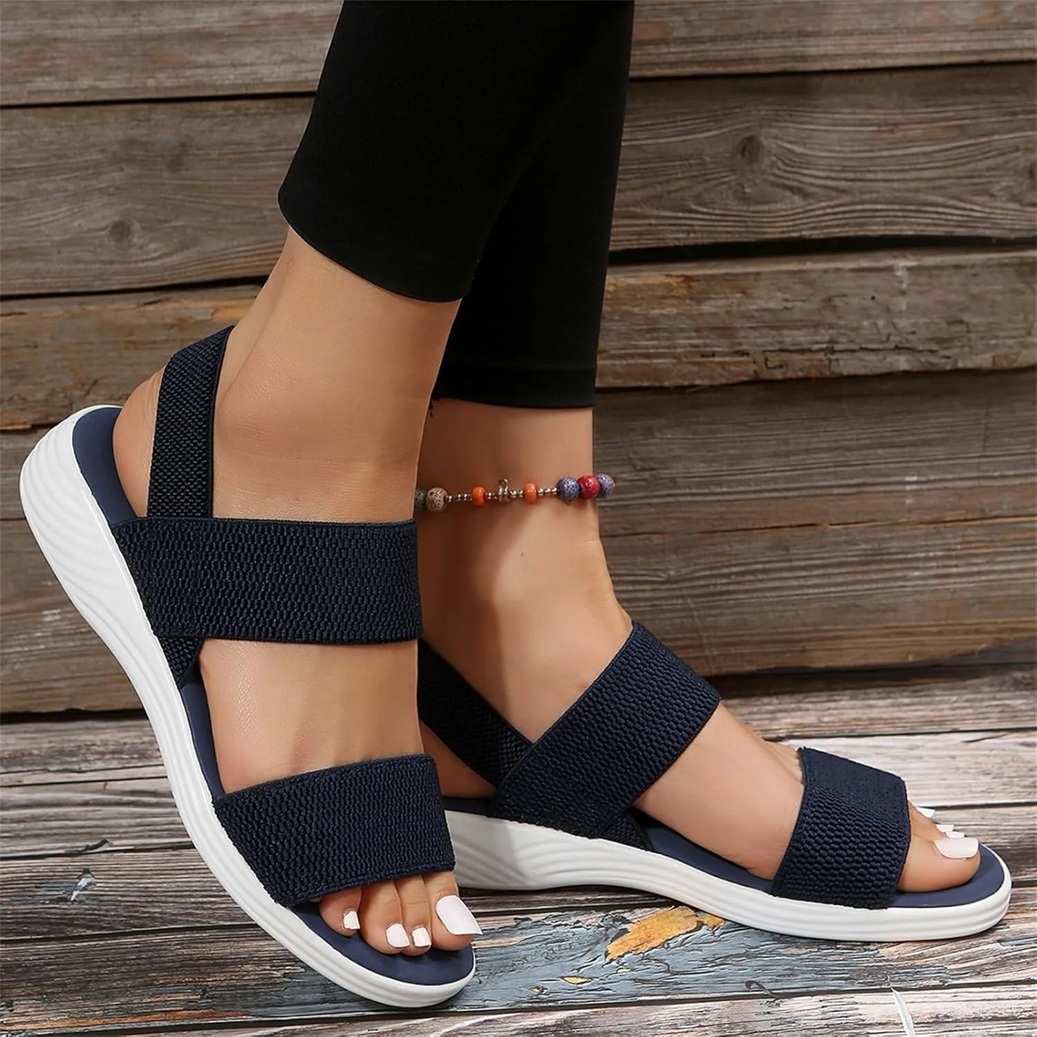 Arch Support Sandals Women's Dressy Fashion Orthotic Slides Ladies Comfy Slip On Summer Comfortable Orthopedic Slippers 2024