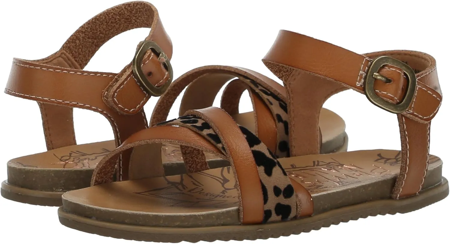 Blowfish Malibu Girl's Monti-t Flat Sandal