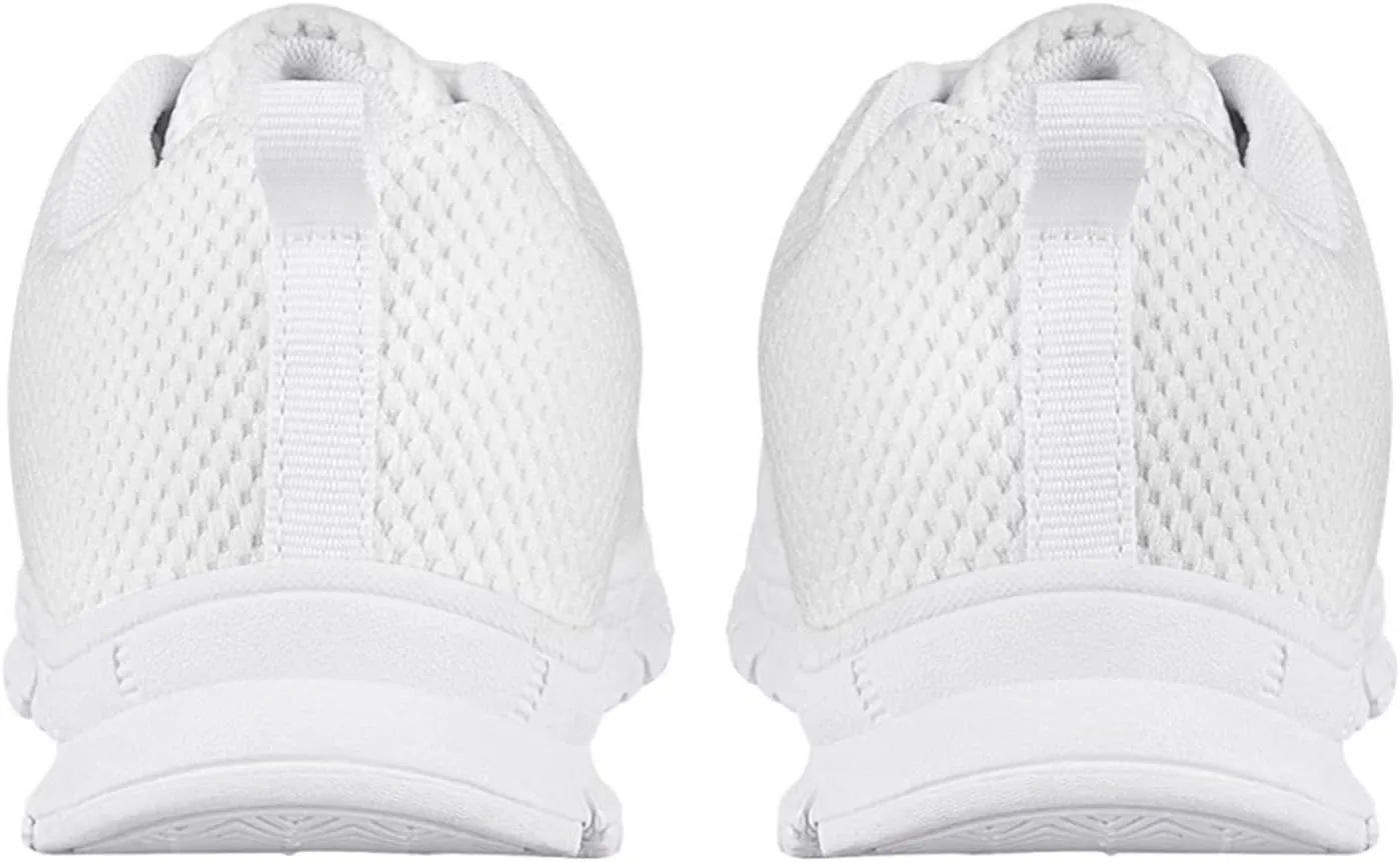 Boys Girls Running Shoes, Lightweight Lace-Up Breathable Mesh Athletic Tennis Sneakers for Little Kid & Big Kid