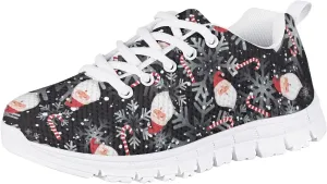 Boys Girls Running Shoes, Lightweight Lace-Up Breathable Mesh Athletic Tennis Sneakers for Little Kid & Big Kid