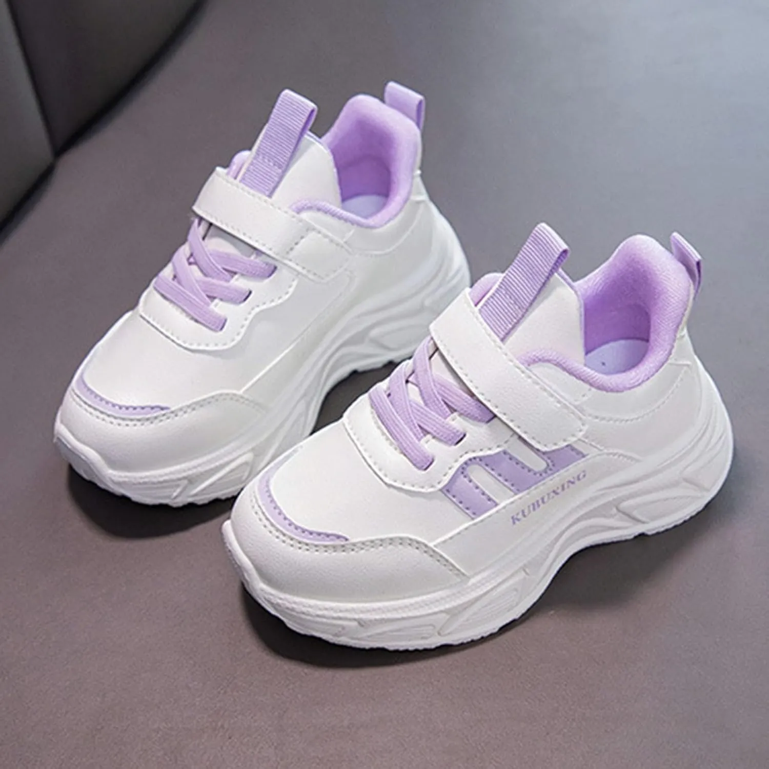 Boys Girls Running Shoes Toddler Big Kids Shoes Boys Girls Breathable Sneakers Athletic Running Casual White Sports