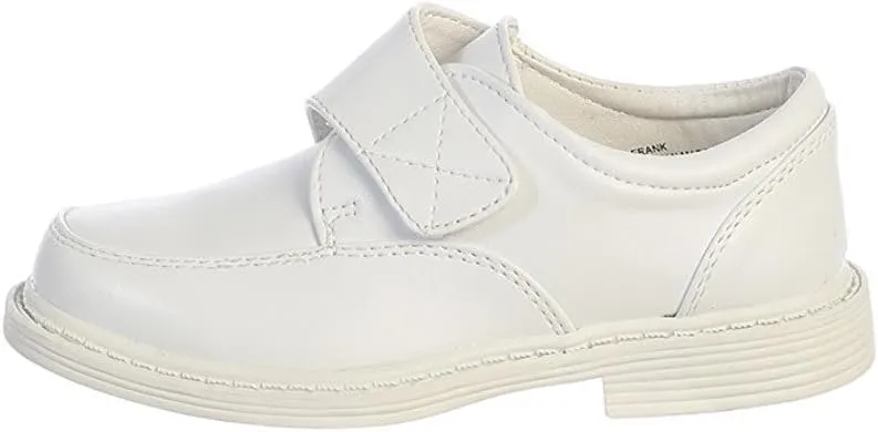 Boys Matte Dress Shoes w/Velcro Strap
