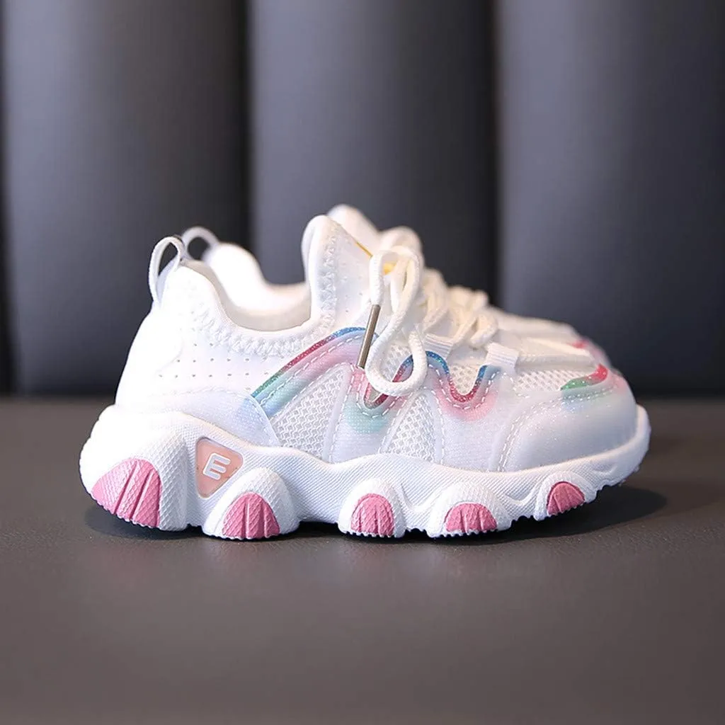 Cathalem Sneakers for Girls Boys Shoes Kids Sneakers Lightweight Breathable Tennis Athletic Running Shoes