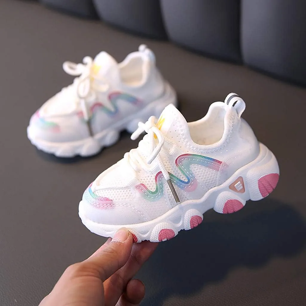 Cathalem Sneakers for Girls Boys Shoes Kids Sneakers Lightweight Breathable Tennis Athletic Running Shoes