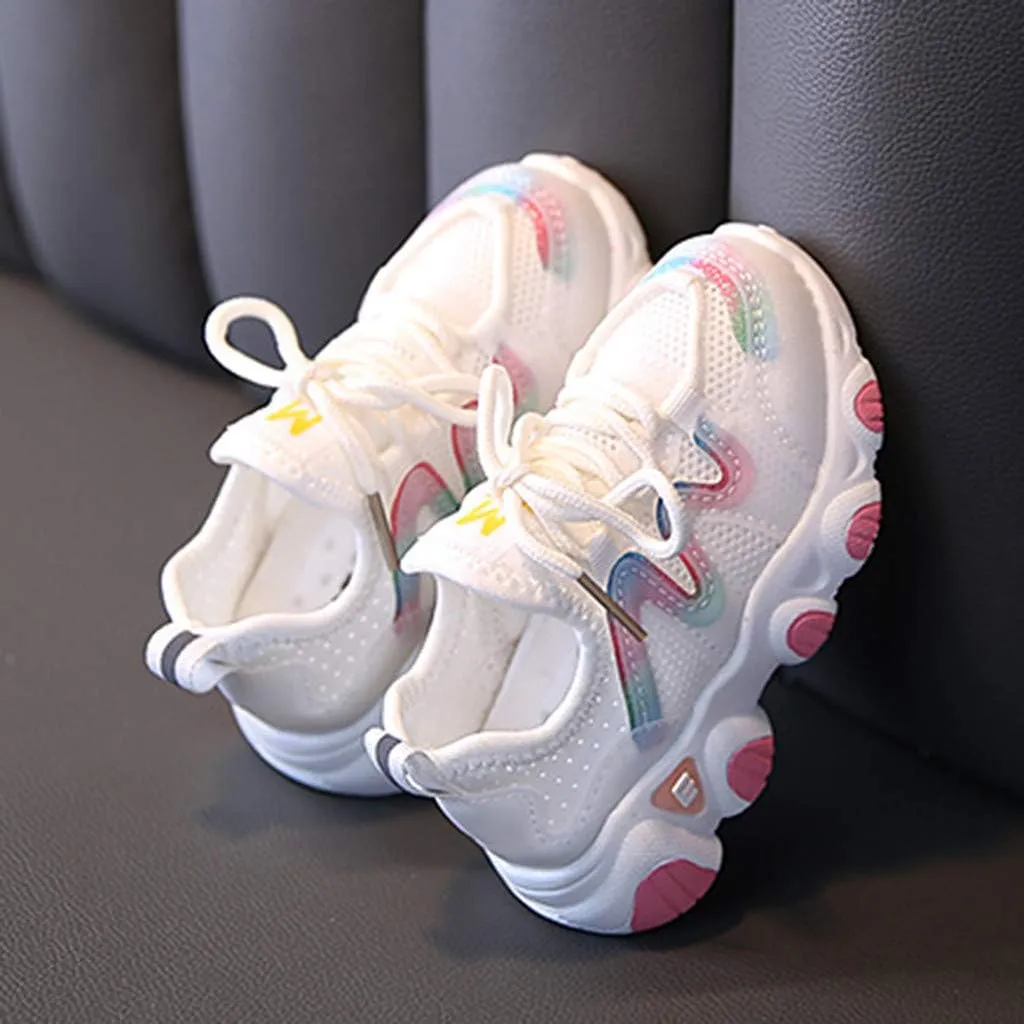 Cathalem Sneakers for Girls Boys Shoes Kids Sneakers Lightweight Breathable Tennis Athletic Running Shoes