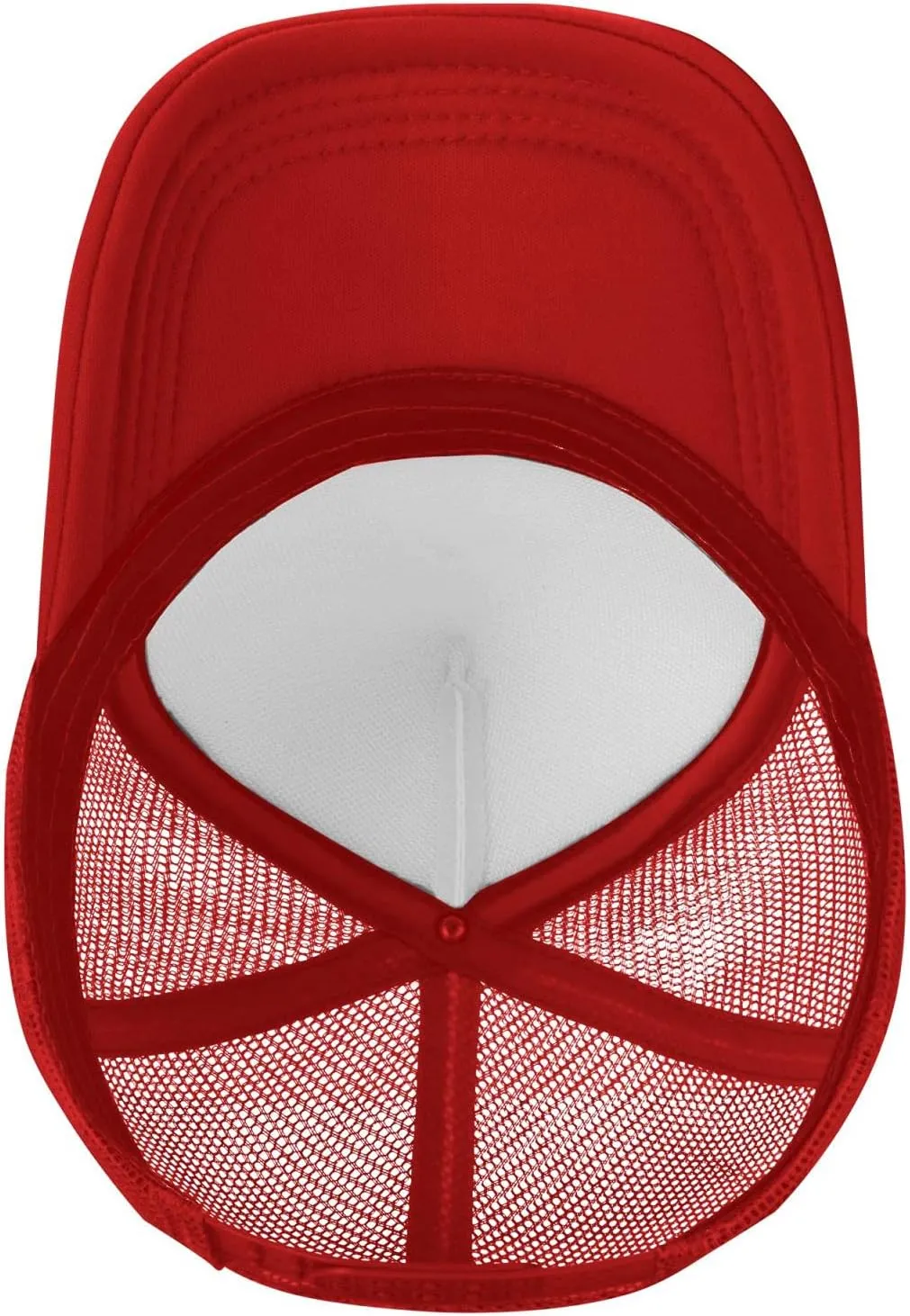 Colorful Flip Flops Beach Ball Trucker Hat for Men and Women Adjustable Baseball Cap Breathable Mesh Snapback Hat