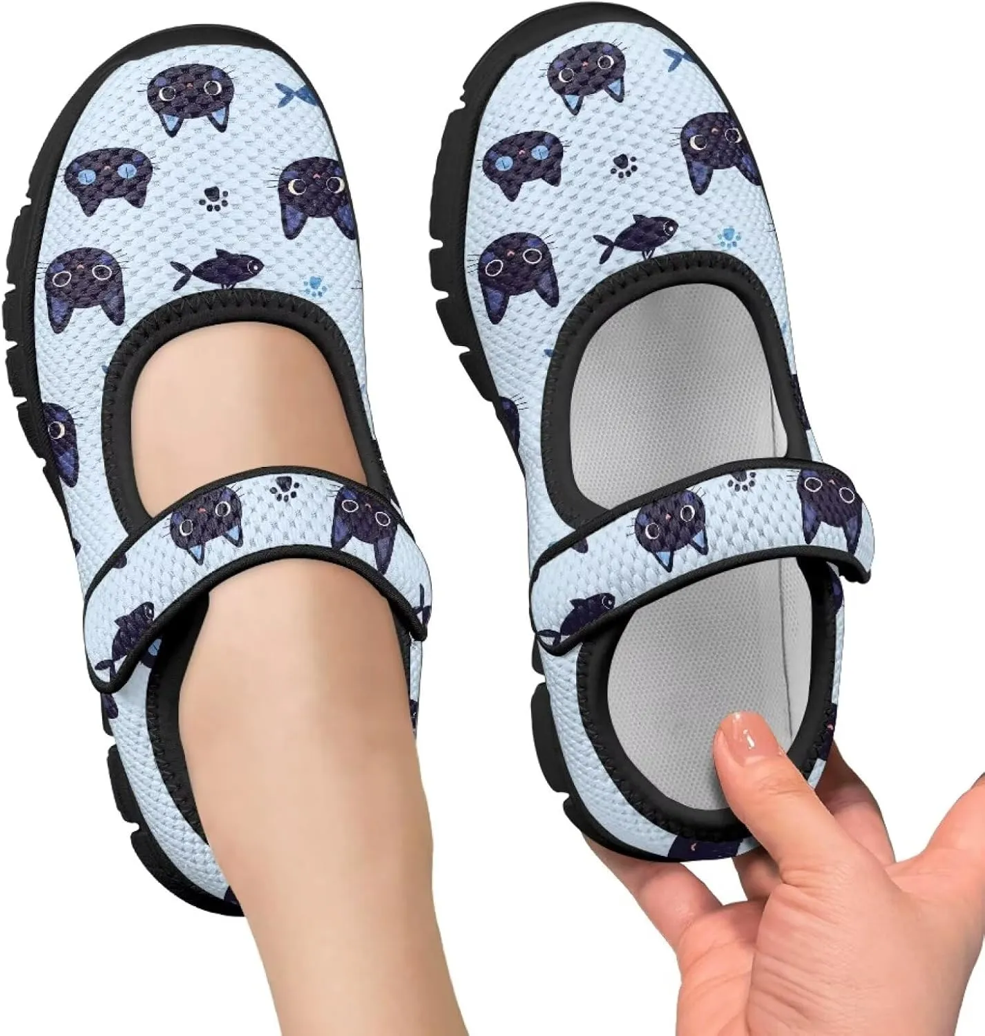 Girls Walking Shoes Lightweight Tennis Shoes for Kids Breathable Casual Shoes Cartoon Sneaker for Little Kid SizeUS 11-15
