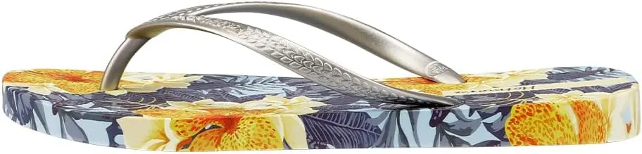 Hotmarzz Women's Flip Flops Colorful Printing Sandals Fashion Beach Slippers
