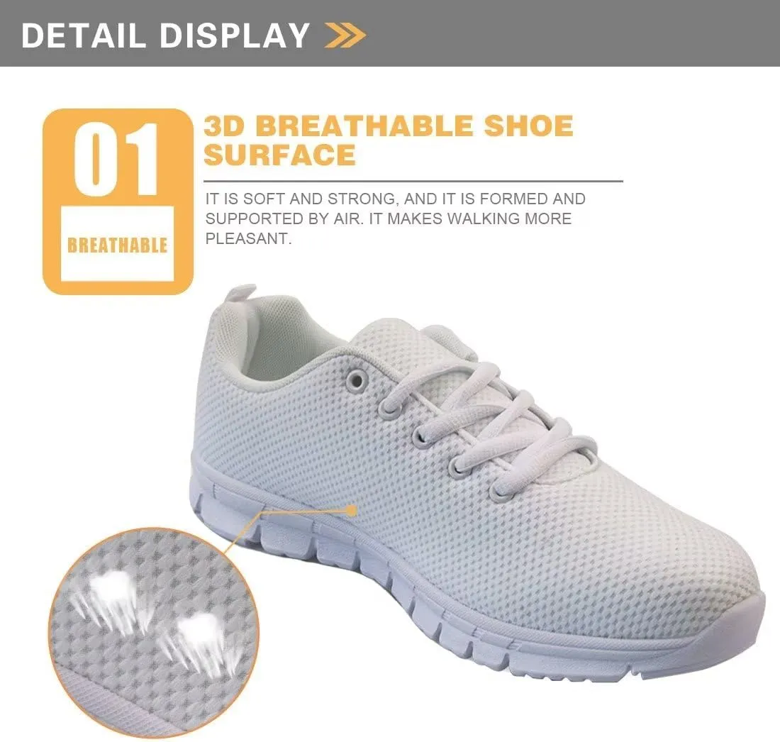 HUGS IDEA Colorful Stylish Women's Fashion Sneakers Running Shoes