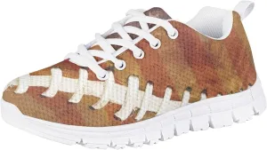 Kids Running Shoes, Breathable Upper Lightweight Lace-Up Mesh Athletic Sports Sneakers for Boys Girls