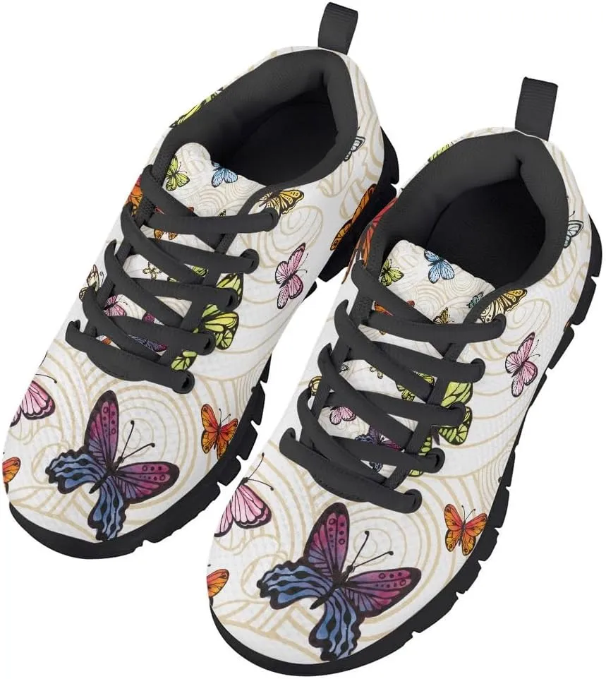 Kids Sneakers for Boys Girls; Children's Running Shoes Breathable Lightweight Mesh Sport Sneakers