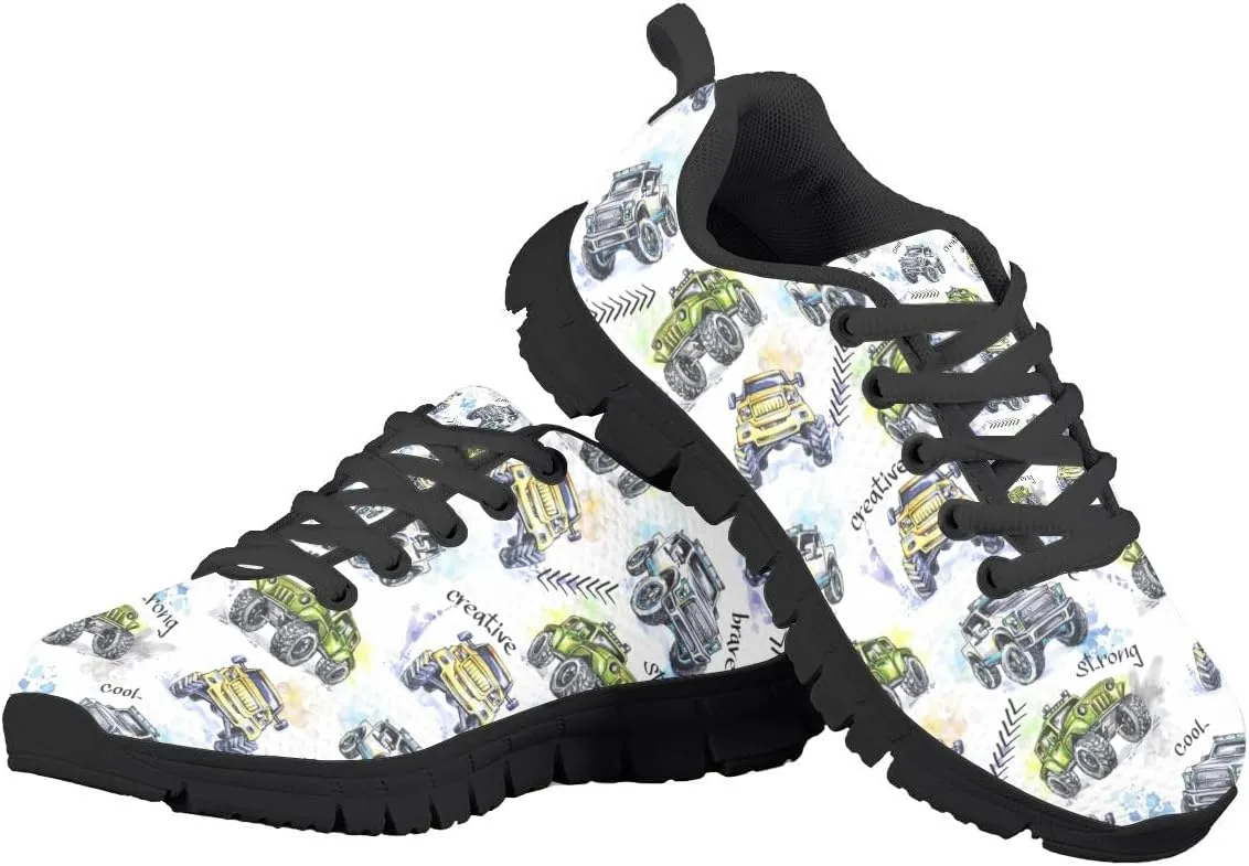 Kids Sneakers for Boys Girls; Children's Running Shoes Breathable Lightweight Mesh Sport Sneakers