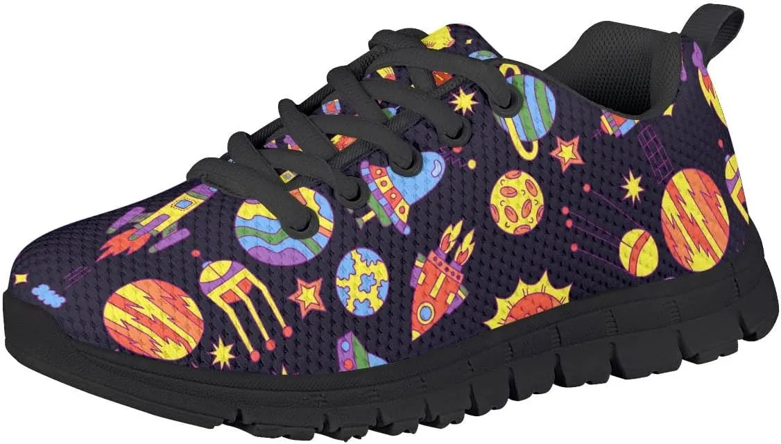 Kids Sneakers for Boys Girls; Children's Running Shoes Breathable Lightweight Mesh Sport Sneakers
