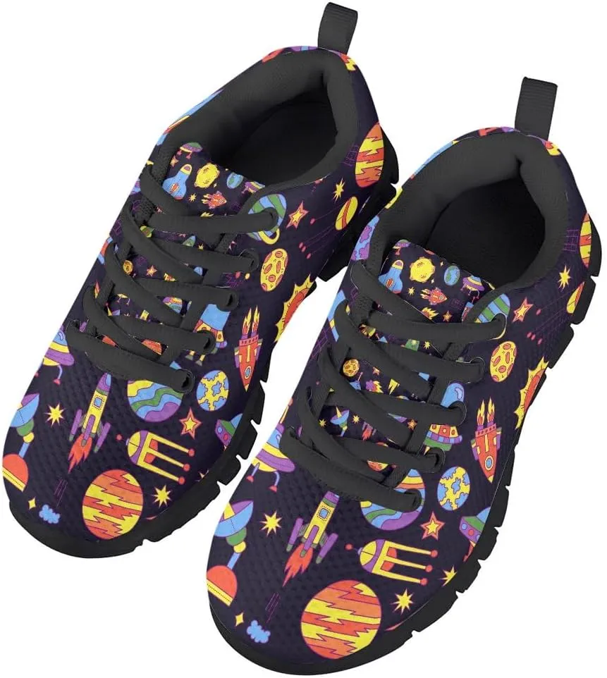 Kids Sneakers for Boys Girls; Children's Running Shoes Breathable Lightweight Mesh Sport Sneakers