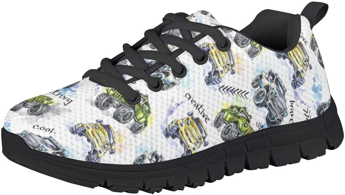 Kids Sneakers for Boys Girls; Children's Running Shoes Breathable Lightweight Mesh Sport Sneakers