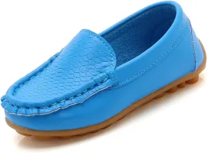Loafers Shoes Flat Shoes Boat Shoes Casual Shoes Slip on Toddler Shoes Little Kid Boys Girls Soft Slip On Loafers