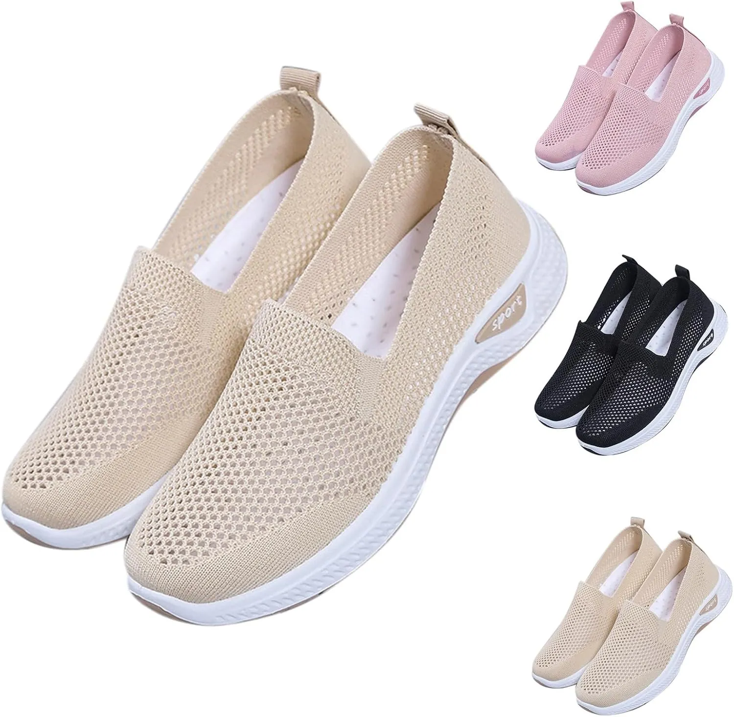 Mens Casual Dress Shoes Fashion Mesh Business Walking Sneakers Comfortable Lightweight Workout Sports Shoes