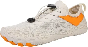 Men's Lightweight Non Slip Barefoot Shoes Breathable Comfort Walking Shoe Fashion Lightweight Sneakers for Men