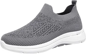 Mens Oxfors Casual Fashion Slip on Shoes Dress Business Sneakers Mesh Comfortable Lightweight Workout Footwear