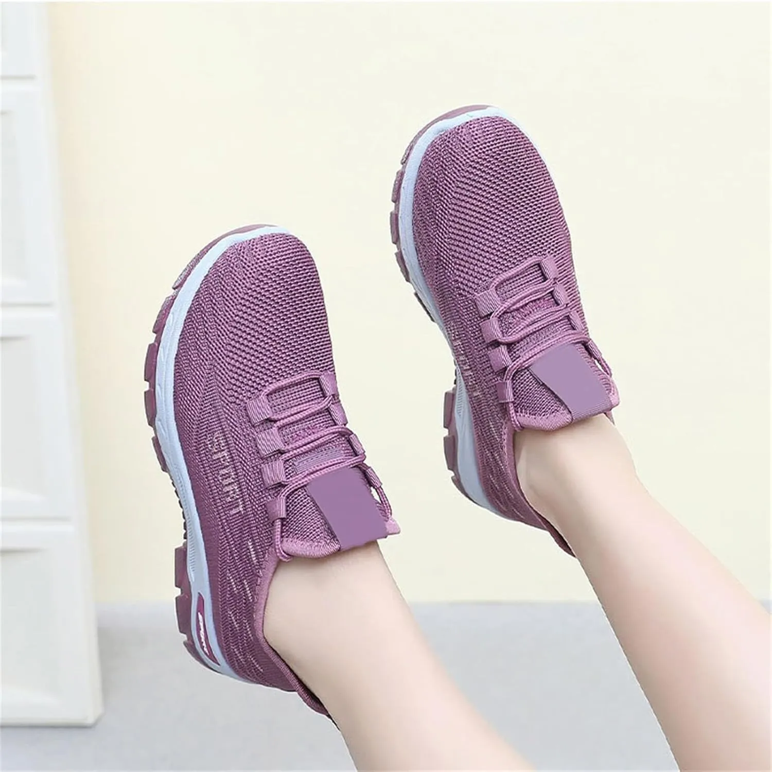 Men's Walking Shoes Fashion Sneakers Breathable Casual Running Non Slip Mesh Comfortable Outdoor Sport Shoes