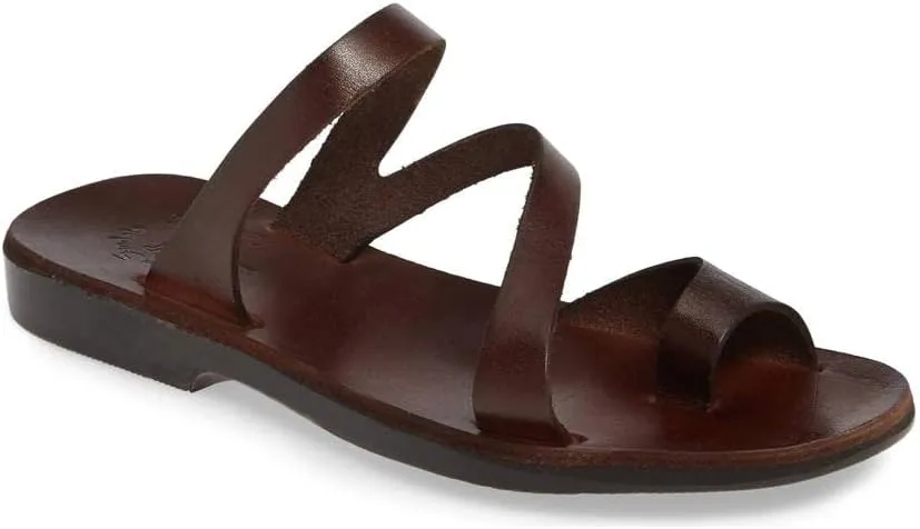Noah - Leather Slide On Sandal - Womens Sandals