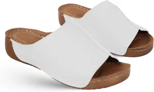 Orthopedic Sandals For Women Dressy Summer Orthotic Flip Flops For Flat Feet with Arch Support for Comfortable Walk Slippers