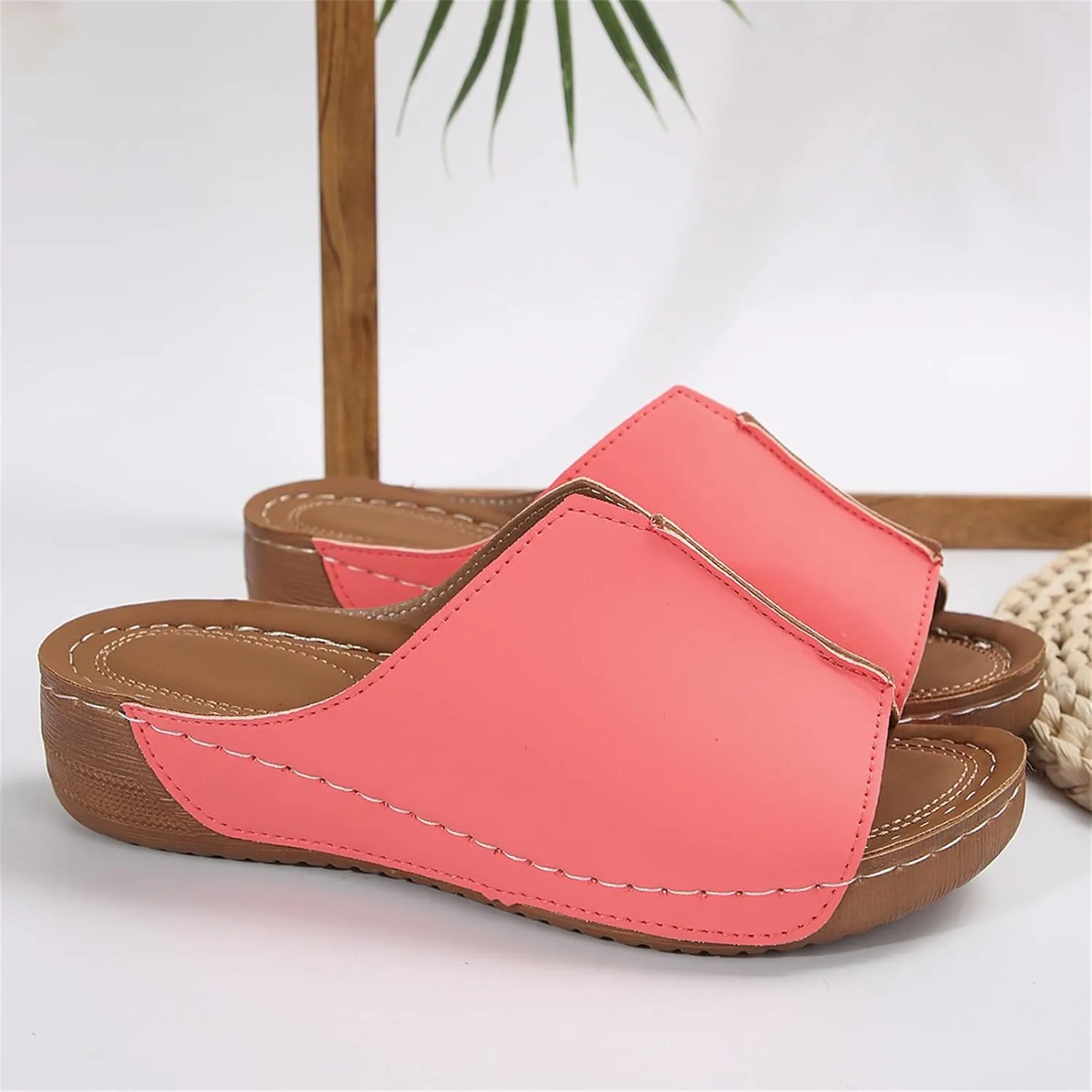 Orthopedic Sandals For Women Dressy Summer Orthotic Flip Flops For Flat Feet with Arch Support for Comfortable Walk Slippers
