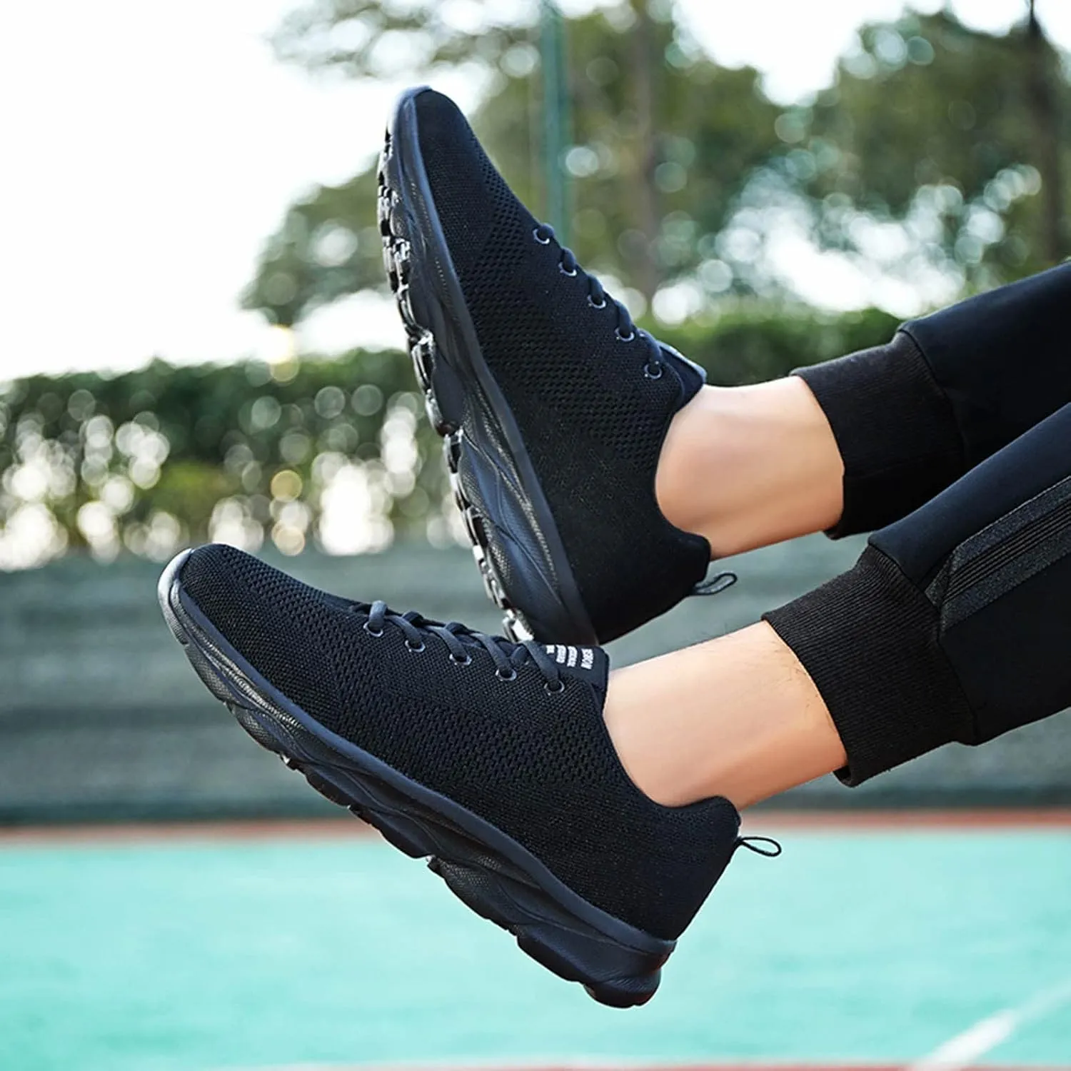 Orthopedic Sneakers for Women Breathable Lightweight Lace-Up Sneaker Wide Width Running Shoes with Arch Support