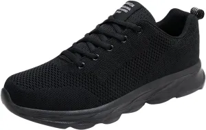 Orthopedic Sneakers for Women Breathable Lightweight Lace-Up Sneaker Wide Width Running Shoes with Arch Support