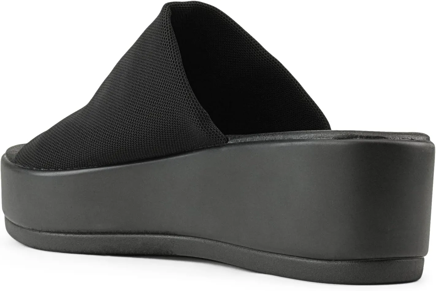 RF ROOM OF FASHION Women's Open Toe Slide on Footbed Platform Sandals