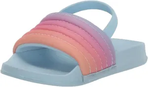 Roxy Girl's Slippy Ribbed Slide on Sandals Flip-Flop