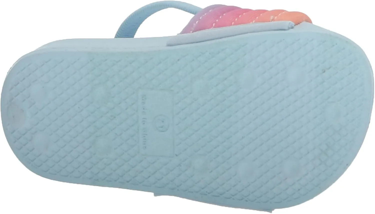 Roxy Girl's Slippy Ribbed Slide on Sandals Flip-Flop