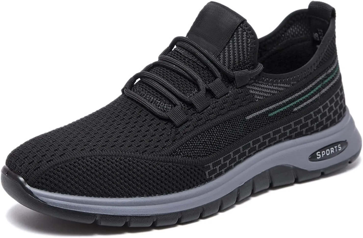 Running Shoes for Men Gym Tennis Athletic Mesh Sneakers Lace up Lightweight Sports Fashion Workout Casual Shoes