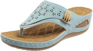 Sandals Women Dressy Summer Flat Cute Casual Beach Shoes Arch Support Orthopedic Slippers Orthotic Slides Flip Flops