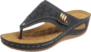 Sandals Women Dressy Summer Flat Cute Casual Beach Shoes Arch Support Orthopedic Slippers Orthotic Slides Flip Flops