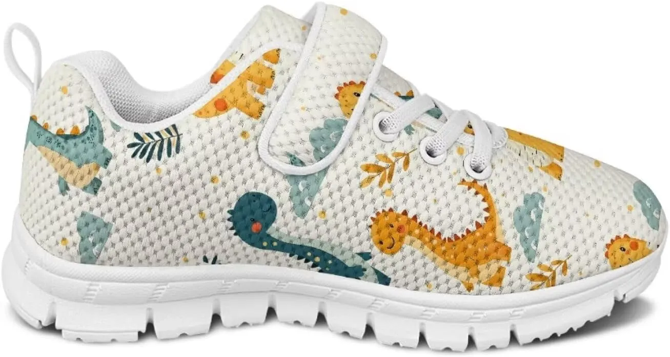 Shoes for Boys Girls Cozy Breathable Anti-Slip Running Sneaker Lightweight Hook and Loops School Athletic Tennis Sneakers for Children/Big Kids/Litter Boys Girls/Toddler
