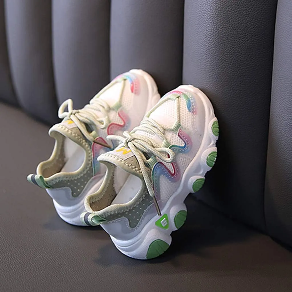 Sneakers for Girls Boys Shoes Kids Sneakers Lightweight Breathable Tennis Athletic Running Shoes