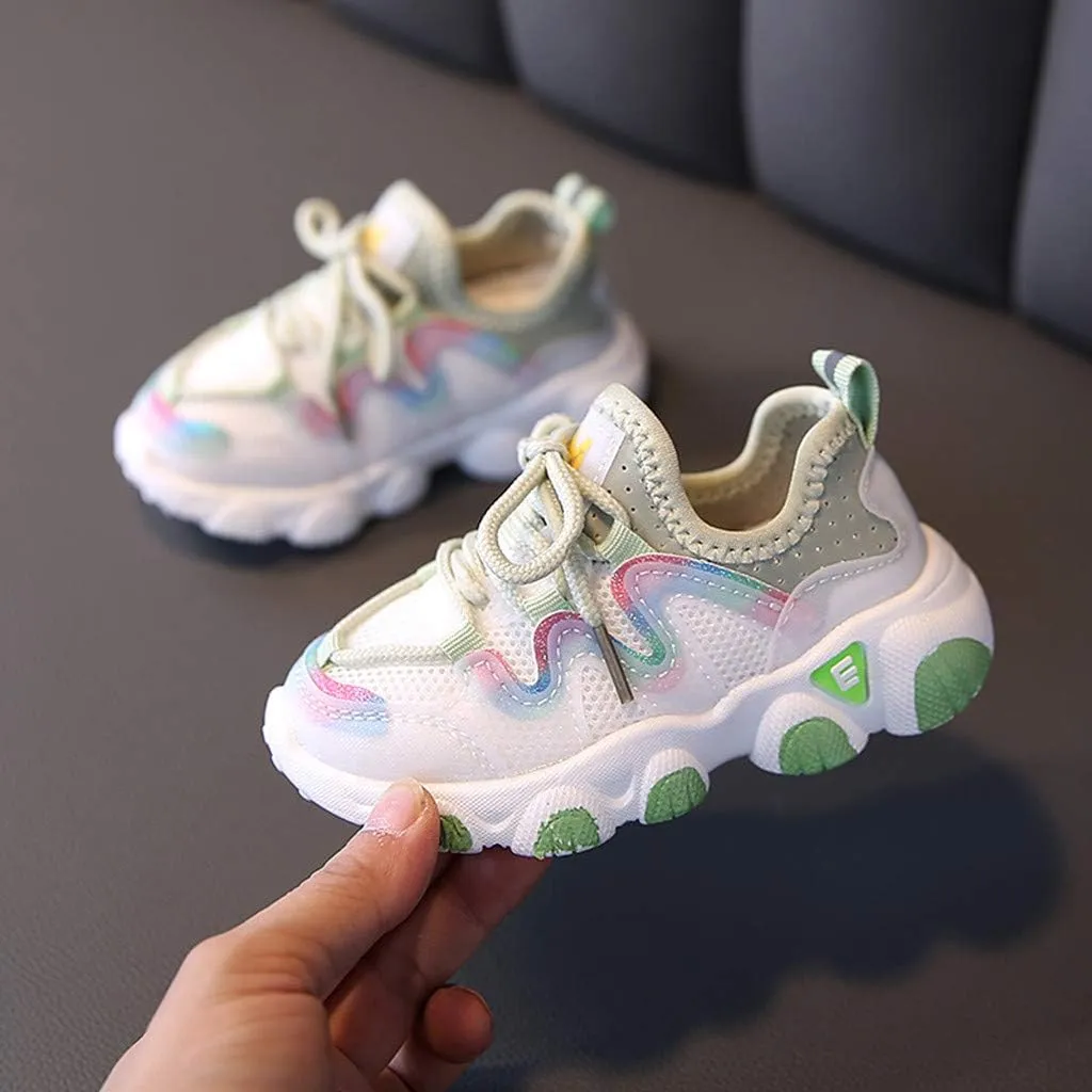 Sneakers for Girls Boys Shoes Kids Sneakers Lightweight Breathable Tennis Athletic Running Shoes