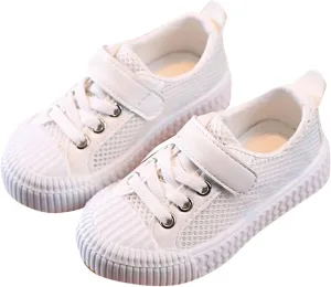 Sneakers Toddler Kids Soft Walking Shoes Summer Thin Mesh Rubber Sole Lightweight Breathable Non Slip Casual