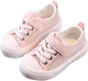 Sneakers Toddler Kids Soft Walking Shoes Summer Thin Mesh Rubber Sole Lightweight Breathable Non Slip Casual