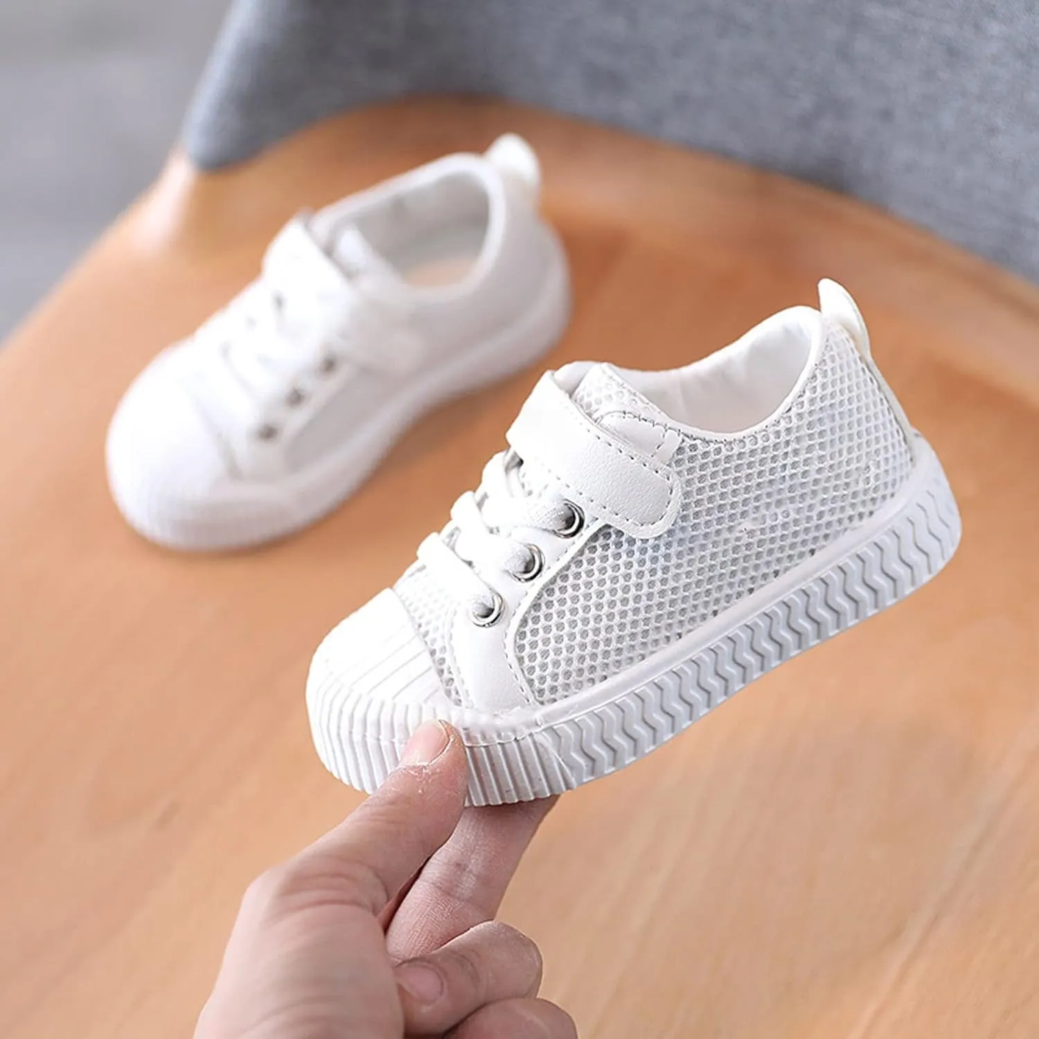 Sneakers Toddler Kids Soft Walking Shoes Summer Thin Mesh Rubber Sole Lightweight Breathable Non Slip Casual