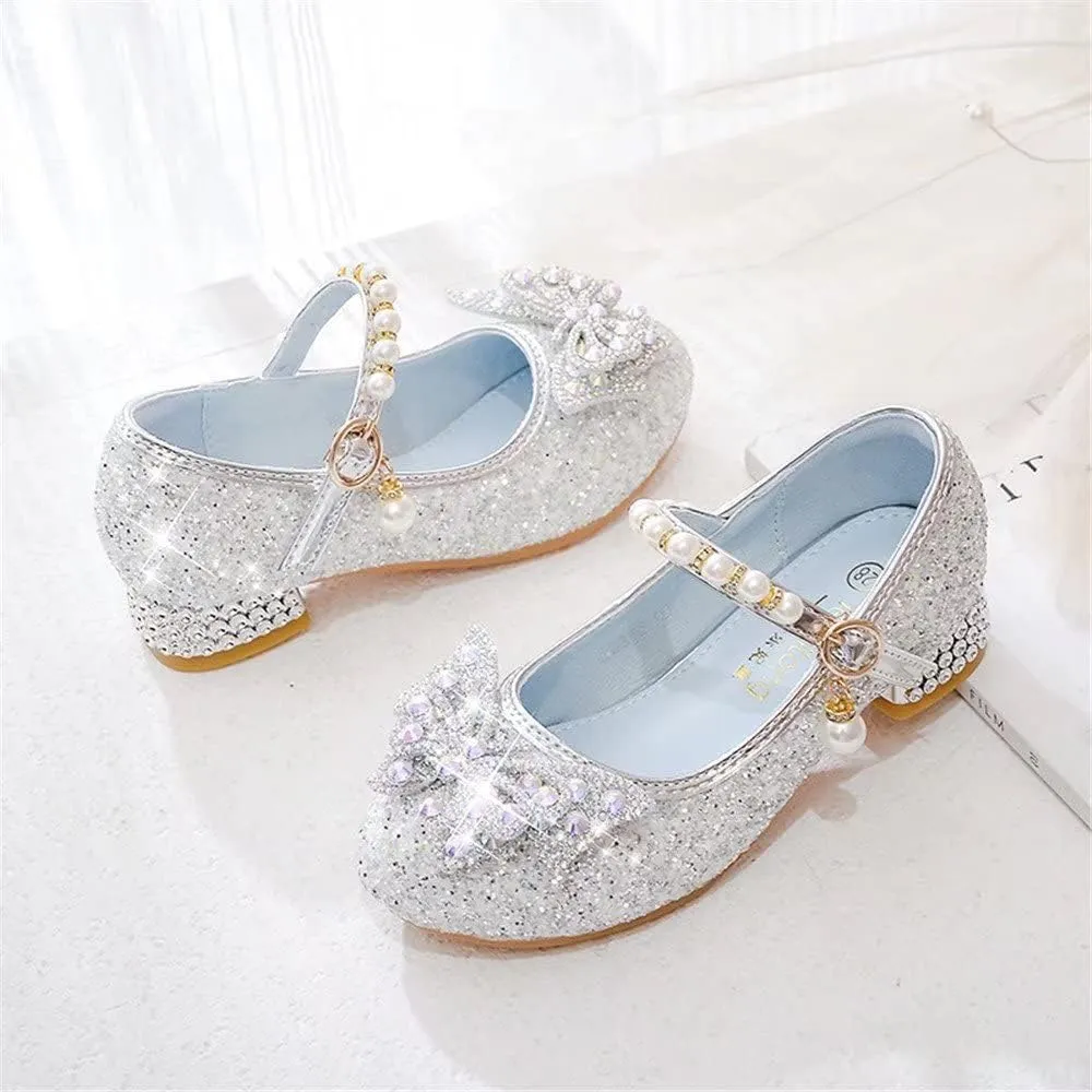 Stunner Girls Dress Shoes Heel Mary Jane Pumps Wedding Party Princess Shoes