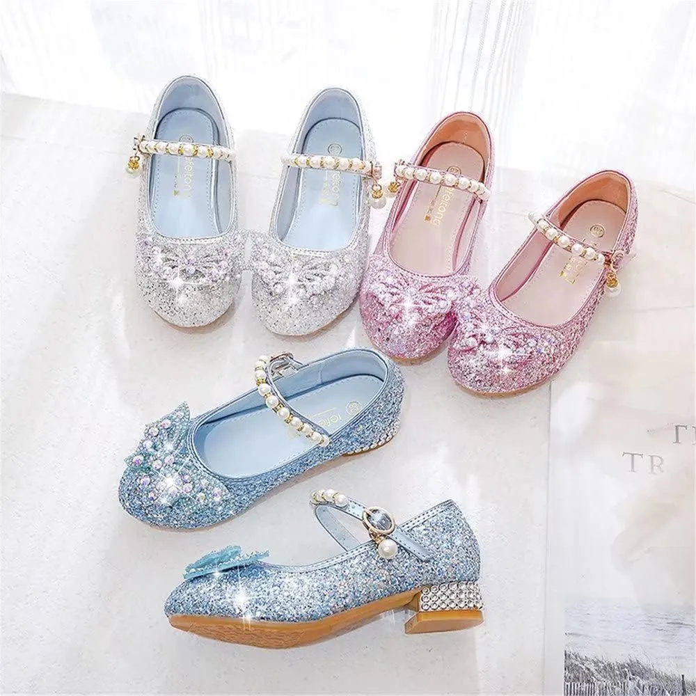 Stunner Girls Dress Shoes Heel Mary Jane Pumps Wedding Party Princess Shoes
