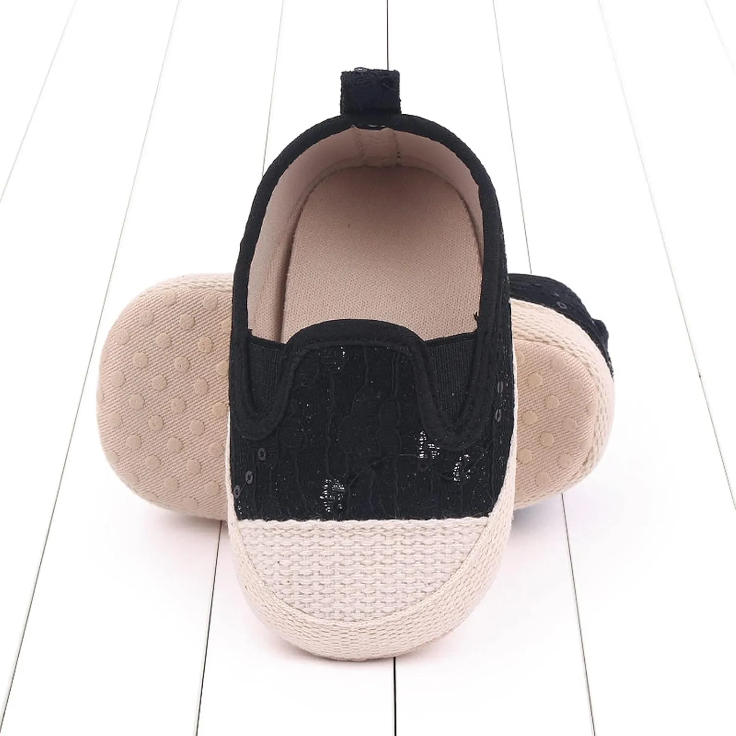 Summer Toddler Shoes Girls Casual Shoes Flat Lightweight Slip On Comfortable Simple Shoes