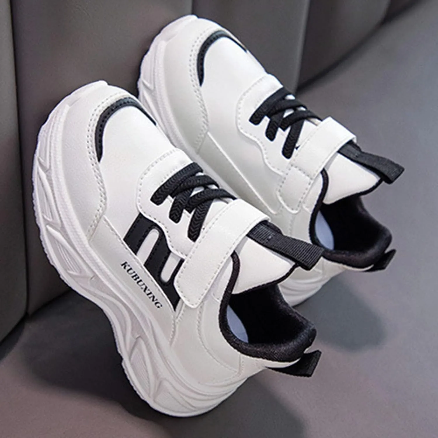 Toddler Big Kids Shoes Boys Girls Breathable Sneakers Athletic Running Shoes Casual White Sports Sneakers for Girls
