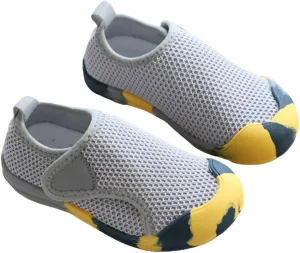 Toddler Sneaker Toddler Baby Boy Girl Shoes Breathable Shoes Baotou Mesh Baby Soft Sole Fashion Unisex Sneakers