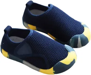Toddler Sneaker Toddler Baby Boy Girl Shoes Breathable Shoes Baotou Mesh Baby Soft Sole Fashion Unisex Sneakers