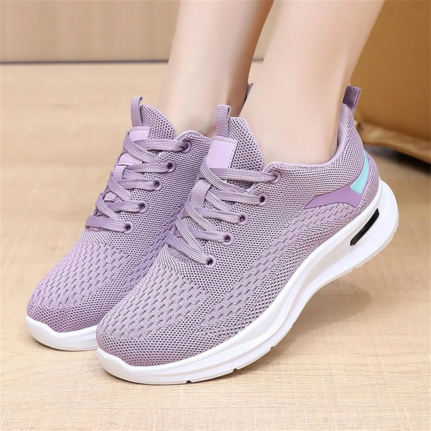 Women Running Shoes Walking Training Sneakers Sport Gym Tennis Shoes Non Slip Lightweight Sneaker for Casual Mesh