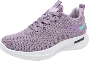 Women Running Shoes Walking Training Sneakers Sport Gym Tennis Shoes Non Slip Lightweight Sneaker for Casual Mesh